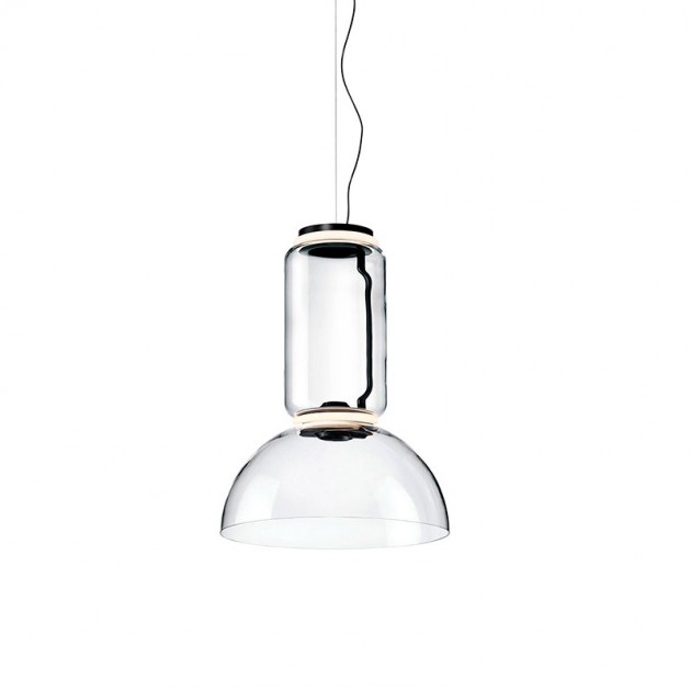 Noctambule Suspension 1 Low Cylinder and Bowl Flos