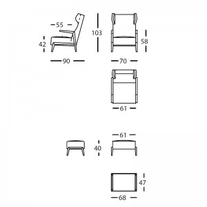 Butaca Boomerang Chill de Sancal en Moises Showroom