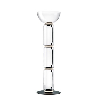 Lámpara Noctambule Floor 3 High Cylinders Bowl Big Base Flos Lámpara Noctambule Floor 3 High Cylinders Bowl Big Base Flos