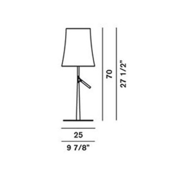 Lámpara Birdie sobremesa - Foscarini Lámpara Birdie sobremesa - Foscarini