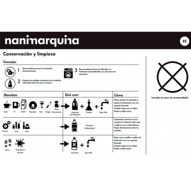 cuidado Alfombra Kala Nanimarquina.