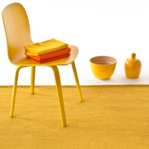 Alfombra Tatami Amarillo Nanimarquina ambiente