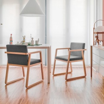 Silla con brazos Midori de Sancal en Moises Showroom Silla con brazos Midori de Sancal en Moises Showroom