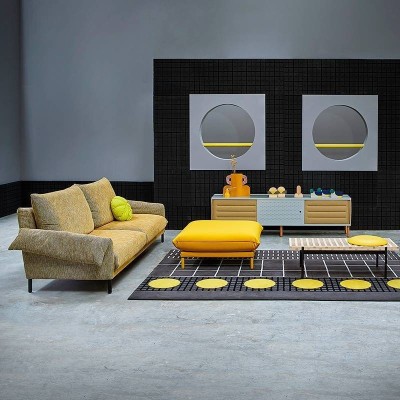 Sofá Alpino con brazo solapa de Sancal en Moises Showroom Sofá Alpino con brazo solapa de Sancal en Moises Showroom