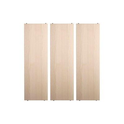 String system set de 3 estantes 58 x 20 String system set de 3 estantes 58 x 20