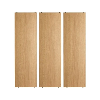 String system set de 3 estantes 78 x 30 String system set de 3 estantes 78 x 30