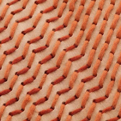 Alfombra Canevas Geo en color coral de Gan Rugs en Moises Showroom Alfombra Canevas Geo en color coral de Gan Rugs en Moises Showroom