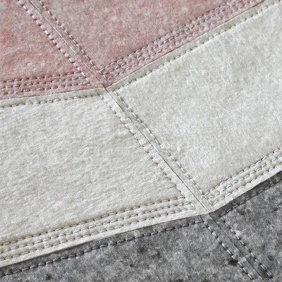 Alfombra Nuances Round Burgundy de Gan Rugs Alfombra Nuances Round Burgundy de Gan Rugs