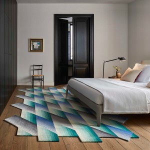 Alfombra Mirage Blue de Gan Rugs en Moises Showroom