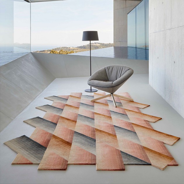 Alfombra Mirage Nude de Gan Rugs en Moises Showroom