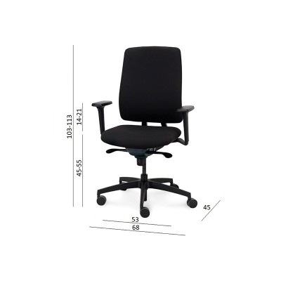 Sedia da lavoro Absolute con testa Luyando Sedia da lavoro Absolute con testa Luyando