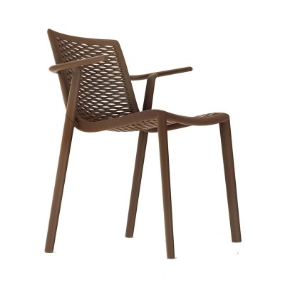 Silla Netkat con brazos de Resol en Moises Showroom Silla Netkat con brazos de Resol en Moises Showroom