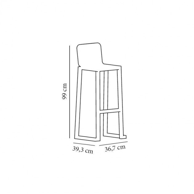 Taburete Barcino para Bar de Resol