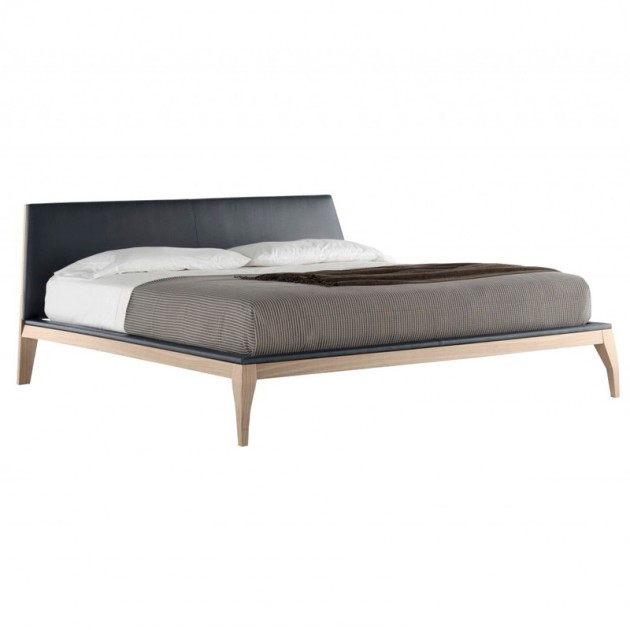 Cama Bel tapizada de treku en Moises Showroom