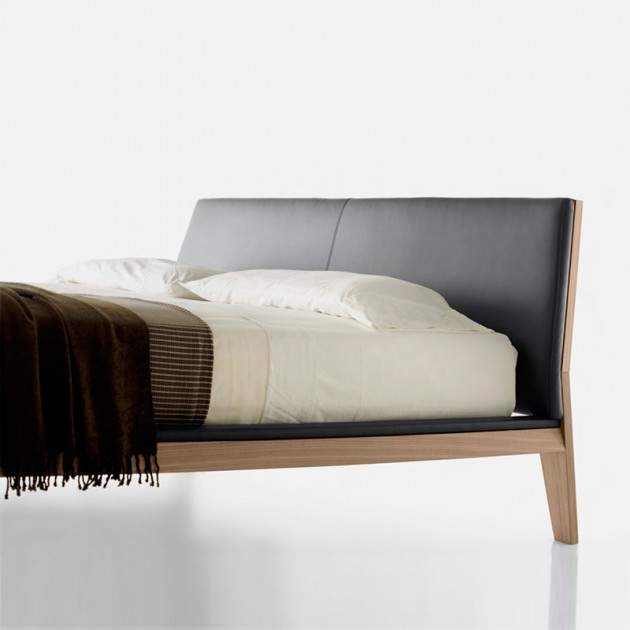 Cama Bel tapizada de treku en Moises Showroom