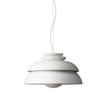 Lámpara de suspensión Concert p1 de Fritz Hansen color blanco Lámpara de suspensión Concert p1 de Fritz Hansen color blanco
