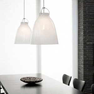 Ambiente con Lámparas Caravaggio Opal Fritz Hansen