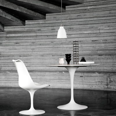 Ambiente con Lámpara Caravaggio P1 color blanco de Fritz Hansen Ambiente con Lámpara Caravaggio P1 color blanco de Fritz Hansen