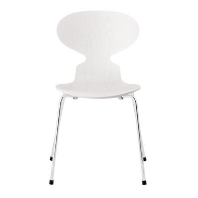 Silla Ant 4p de Jacobsen para Fritz Hansen con carcasa de fresno coloreado Silla Ant 4p de Jacobsen para Fritz Hansen con carcasa de fresno coloreado