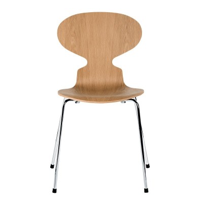 Sedia Ant con 4 gambe e scocca in legno - Fritz Hansen Sedia Ant con 4 gambe e scocca in legno - Fritz Hansen