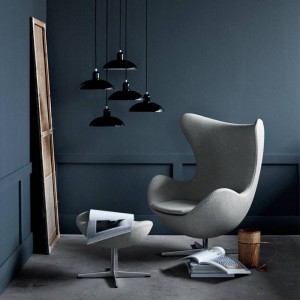 Sillón Egg de Fritz Hansen en ambiente 1