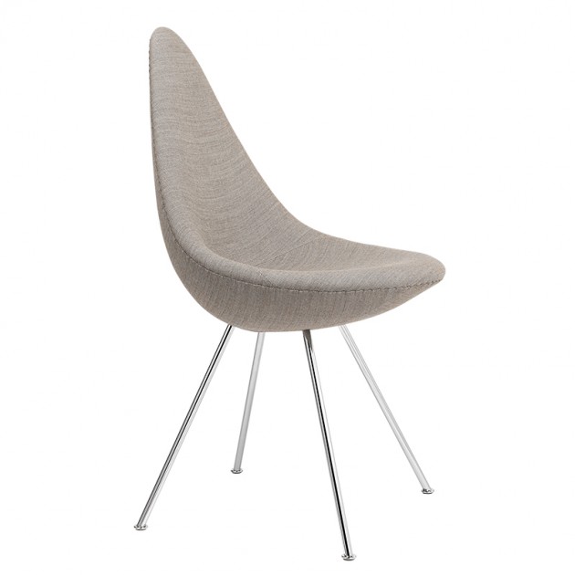 Silla Drop tapizada de Fritz Hansen en Moises Showroom 2