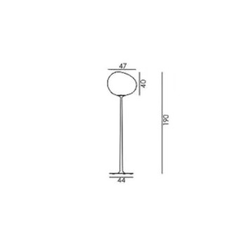 Lampadaire Gregg - Foscarini Lampadaire Gregg - Foscarini