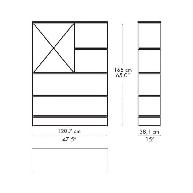 Estantería Planner L de Fritz Hansen en Moises Showroom