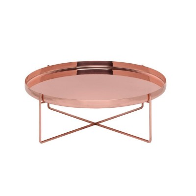Comprar Mesa auxiliar Habibi color cobre talla M de E15. Disponible en Moisés showroom Comprar Mesa auxiliar Habibi color cobre talla M de E15. Disponible en Moisés showroom