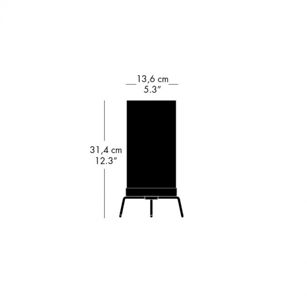 Lámpara Planner PM-02 medidas Fritz Hansen