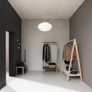 vestidor con Toj Clothes Rack de Normann Copenhagen