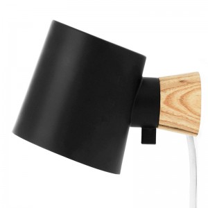 comprar Lámpara de pared Rise negro de Normann Copenhagen