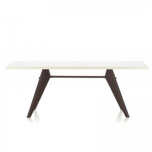 Mesa EM HPL marfil de Vitra diseñada por Prouve en Moises Showroom 2