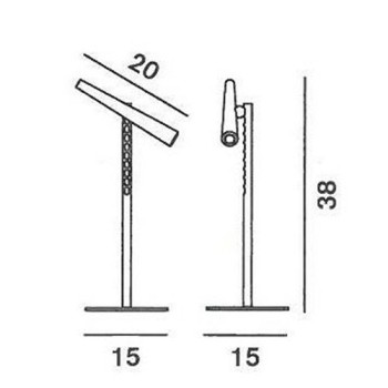 Lámpara Magneto sobremesa - Foscarini Lámpara Magneto sobremesa - Foscarini