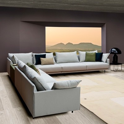 Senso sofa with low arm of Joquer Senso sofa with low arm of Joquer