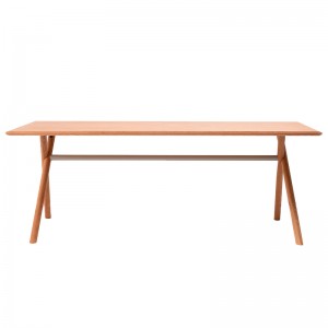 Mesa de madera BAI de Ondarreta en Roble disponible en Moises Showroom