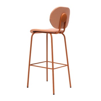 Taburete HARI tapizado integral de Ondarreta en Moises Showroom Taburete HARI tapizado integral de Ondarreta en Moises Showroom
