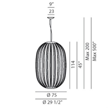 Lâmpada Grande Plass - Foscarini Lâmpada Grande Plass - Foscarini
