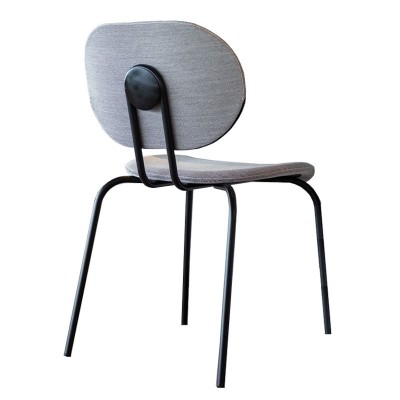 Silla hari de Ondarreta con estructura negra Silla hari de Ondarreta con estructura negra