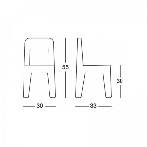 dimensiones Silla seggiolina Pop