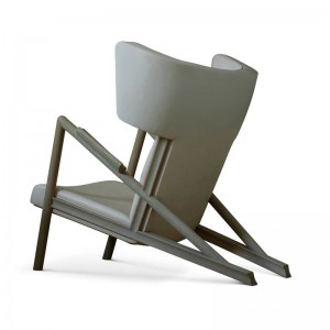 Trasera sillón Grasshopper roble de Finn Juhl en Moises Showroom