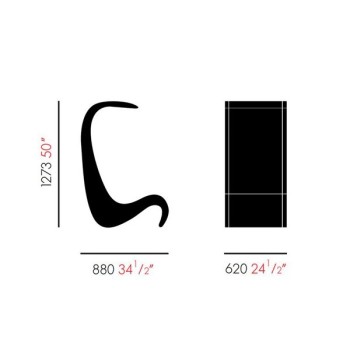 Fauteuil à dossier haut Amoebe - Vitra Fauteuil à dossier haut Amoebe - Vitra