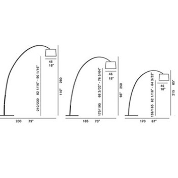 Lampadaire Twiggy - Foscarini Lampadaire Twiggy - Foscarini