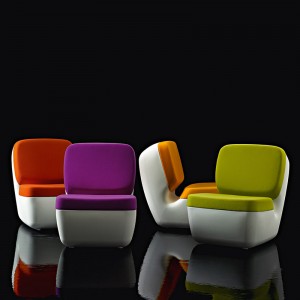 ambiente sillones Nimrod de Magis