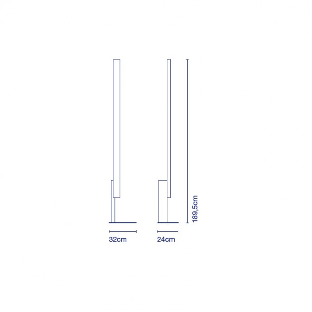 dimensiones lámpara Marset High Line