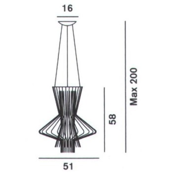 Lámpara Allegretto - Foscarini Lámpara Allegretto - Foscarini