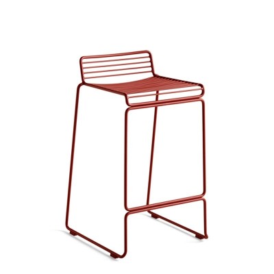 Taburete Hee Bar stool rust de HAY en Moises Showroom Taburete Hee Bar stool rust de HAY en Moises Showroom