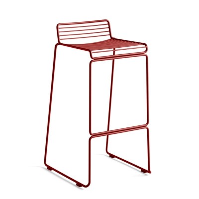 Taburete Hee Bar stool rust de HAY en Moises Showroom Taburete Hee Bar stool rust de HAY en Moises Showroom