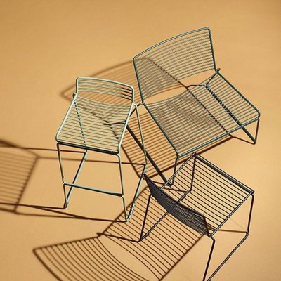 Hee lounge chair Racing Green de Hay Hee lounge chair Racing Green de Hay
