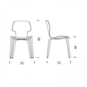 dimensiones Silla Gràcia Mobles 114